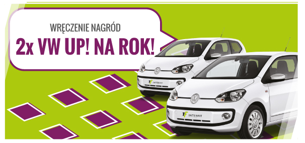 Wręczenie nagród w konkursie 2x VW UP! NA ROK!”