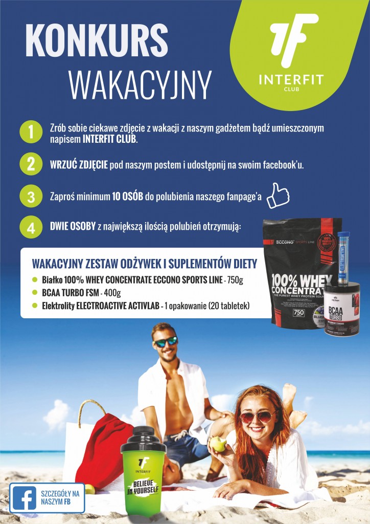 KONKURS WAKACYJNY - plakat